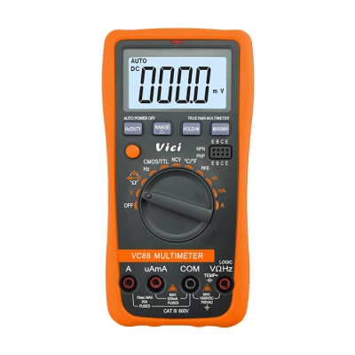 VC88 COMS, TTL logic level tests, Frequency, Duty-cycle, REL, tests, Data hold, Backlight.