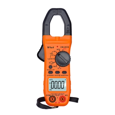 CM-2018 Clamp open 28mm, AC DC Max 800A, LPF, LoZ V, True RMS, NCV (clamp + red test lead), Capacitance, Frequency, Temperature tests, Backlight, Clamp lighting function.